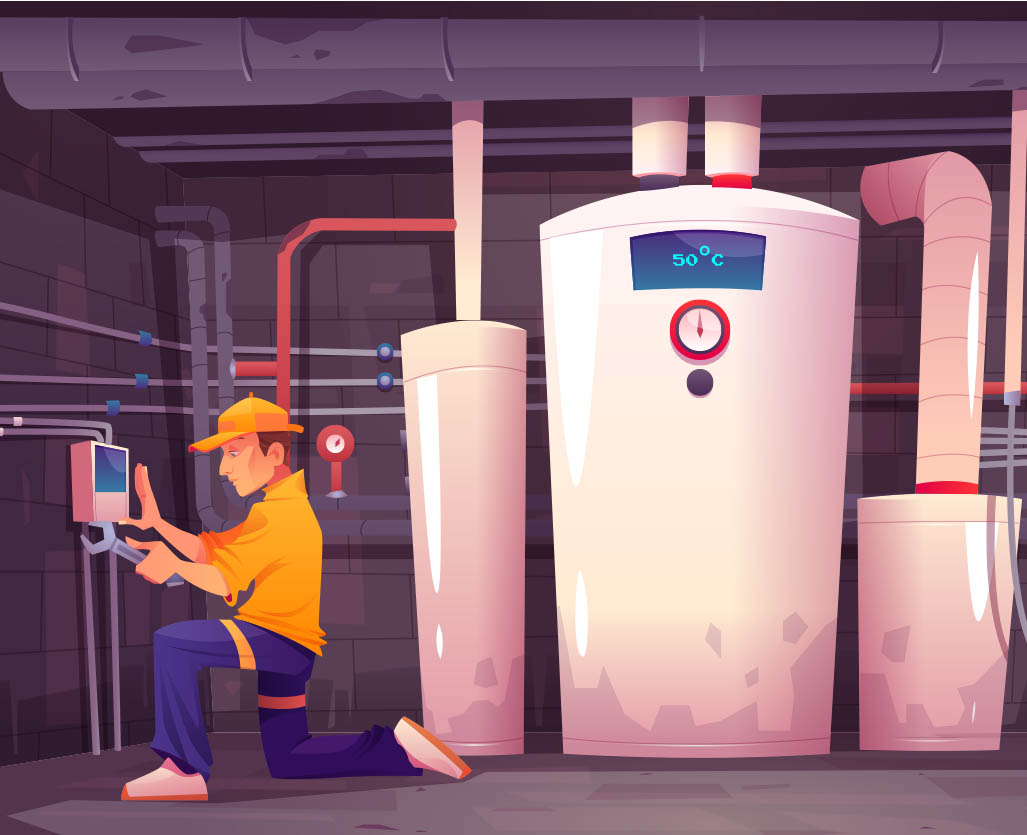 تعمیر پکیج دیواری - الو پکیج